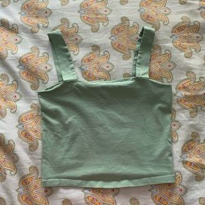 Seafoam Crop Top